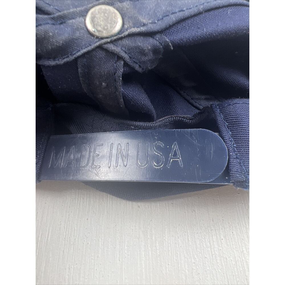50th ANNIVERSARY OF THE KOREAN‎ WAR Navy Blue Snapback Hat MADE IN USA - Picture 9 of 9
